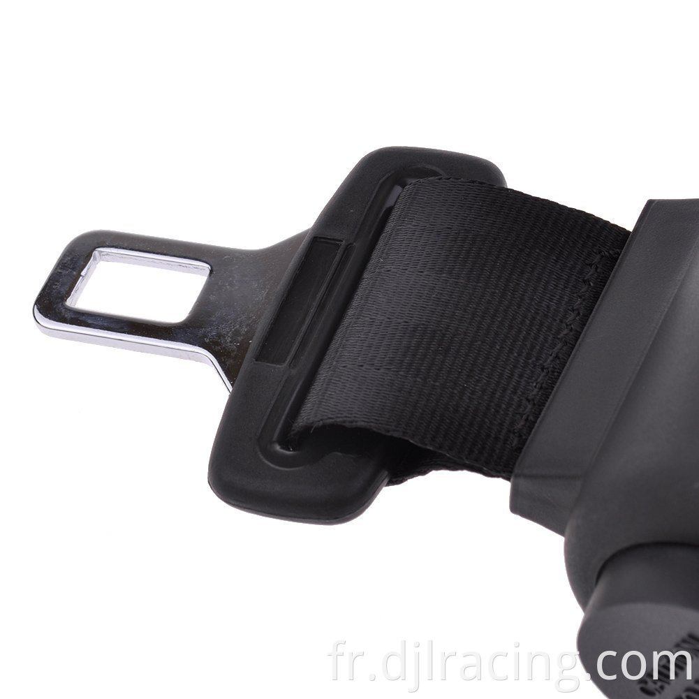 Caraute de sécurité auto réglable Extender Ajusteur Attorant la ceinture de sécurité Boucle de ceinture de sécurité, verrouillage de la ceinture de sécurité
